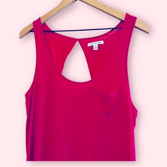 American Eagle Pink Tank- Woman’s - Picture 2 of 3